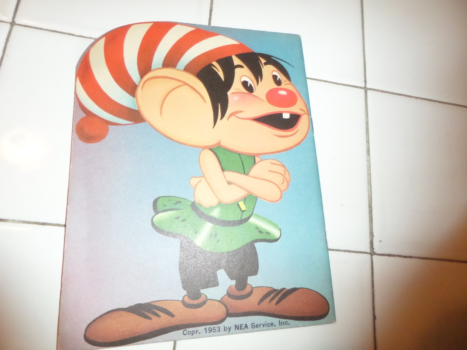 Chub Coloring Book, The Little People,1953(VINTAGE Softcover/Unused)