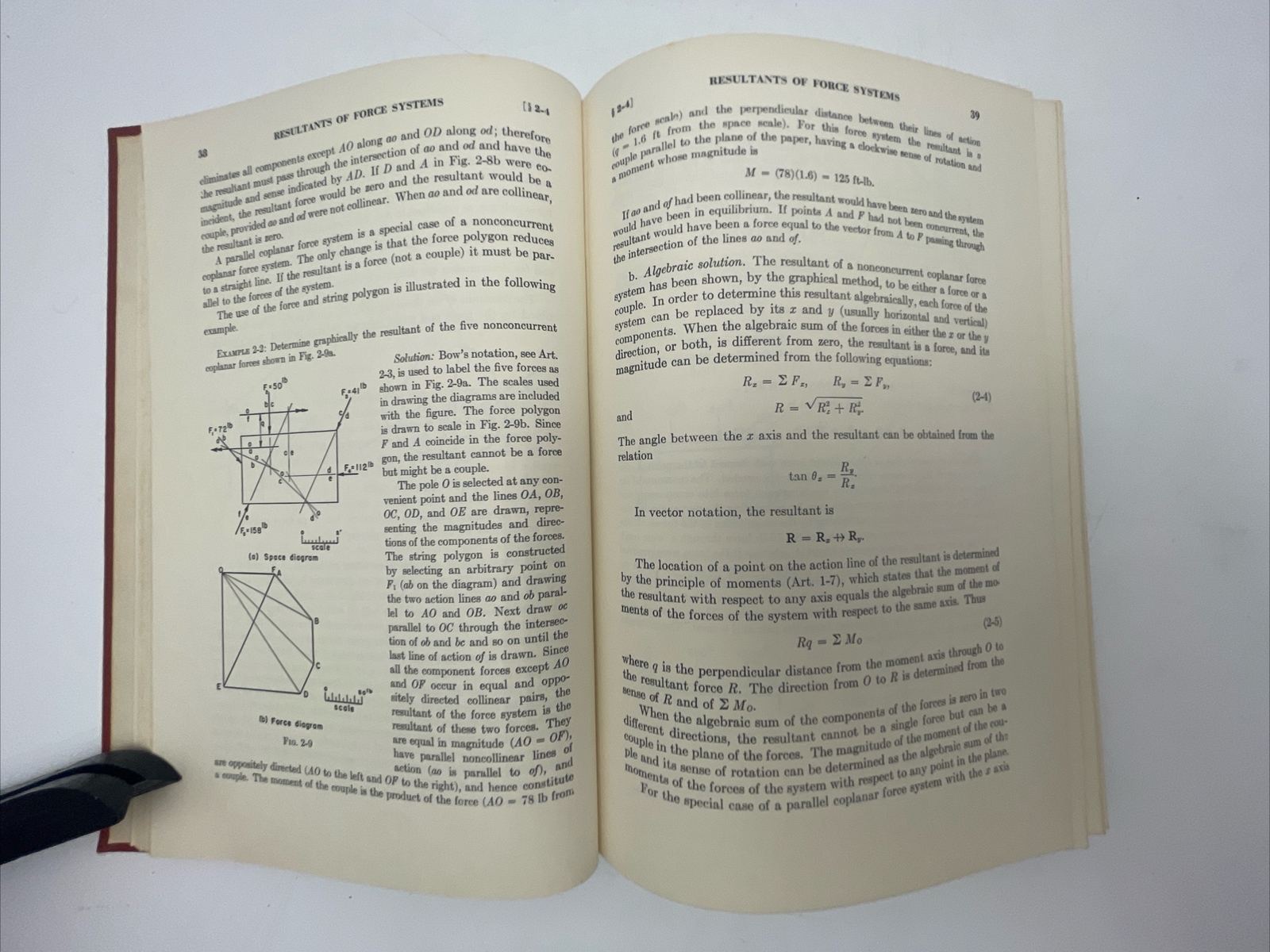 Engineering Mechanics Volume I Statics by Higdon & Stiles 1964 2nd Edition