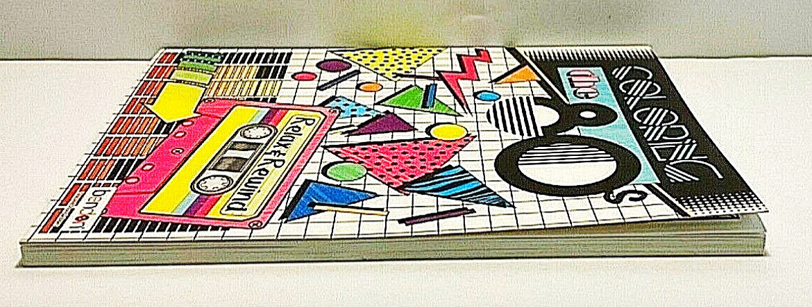 📻 Bendon 16929 Coloring the 80’s Advanced Adult Book VG 38 Pix HipHop FreeShip