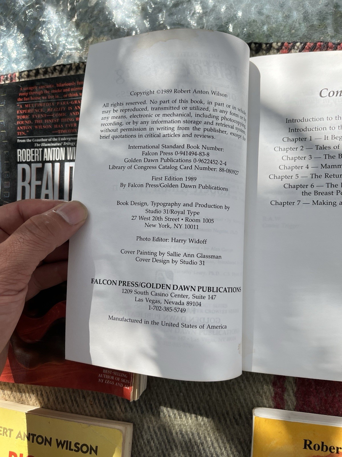 Robert Anton Wilson Book Lot