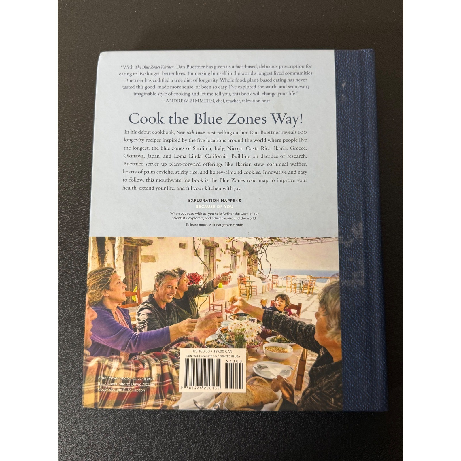 The Blue Zones Kitchen 100 Recipes to Live to 100 Dan Buettner Hardcover 2019
