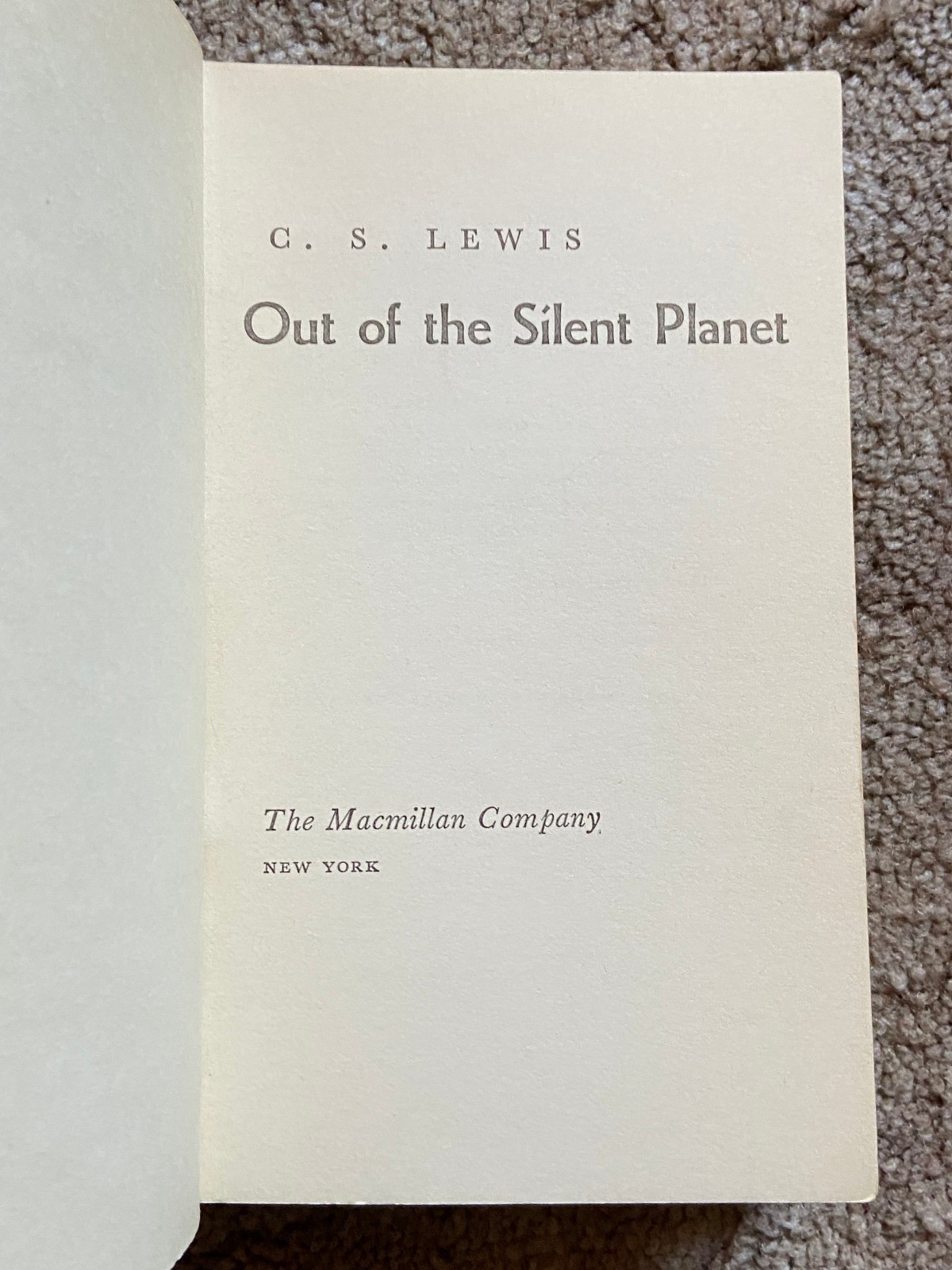 Vintage 1966 PB Lot SPACE TRILOGY, C.S. Lewis SILENT PLANET Perelandra HIDEOUS
