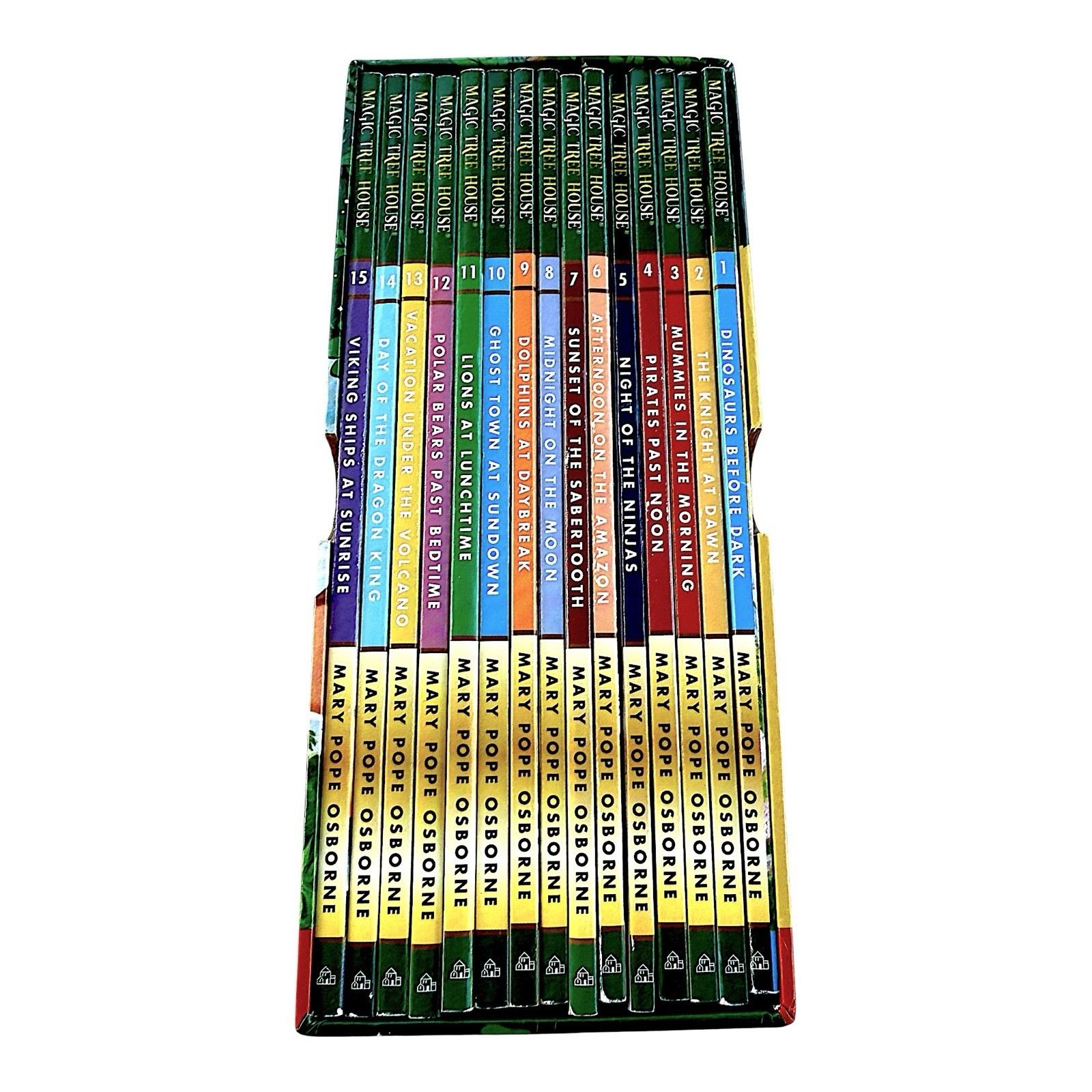 Magic Tree House Collection #1 Books 1–15 Box Set Mary Pope Osborne Complete Set