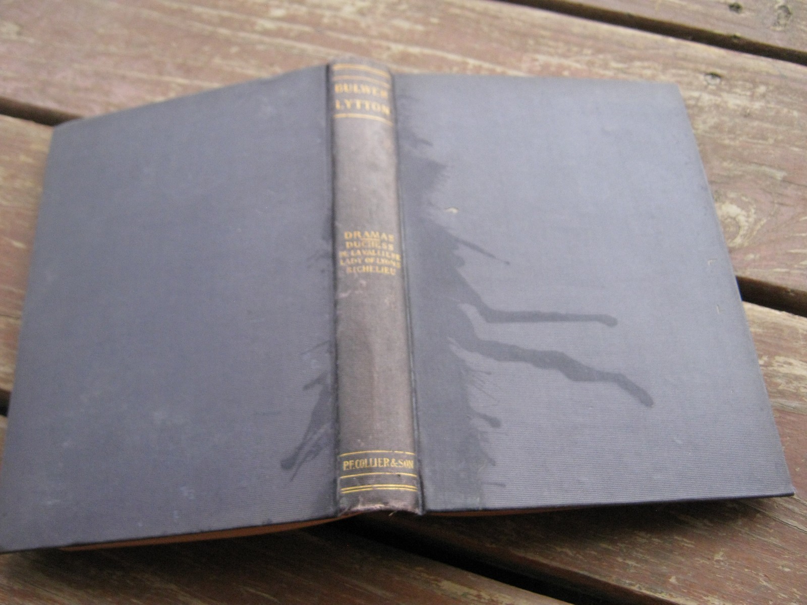 1901 The Works Edward Bulwer Lytton Dramas #29 hardcover book