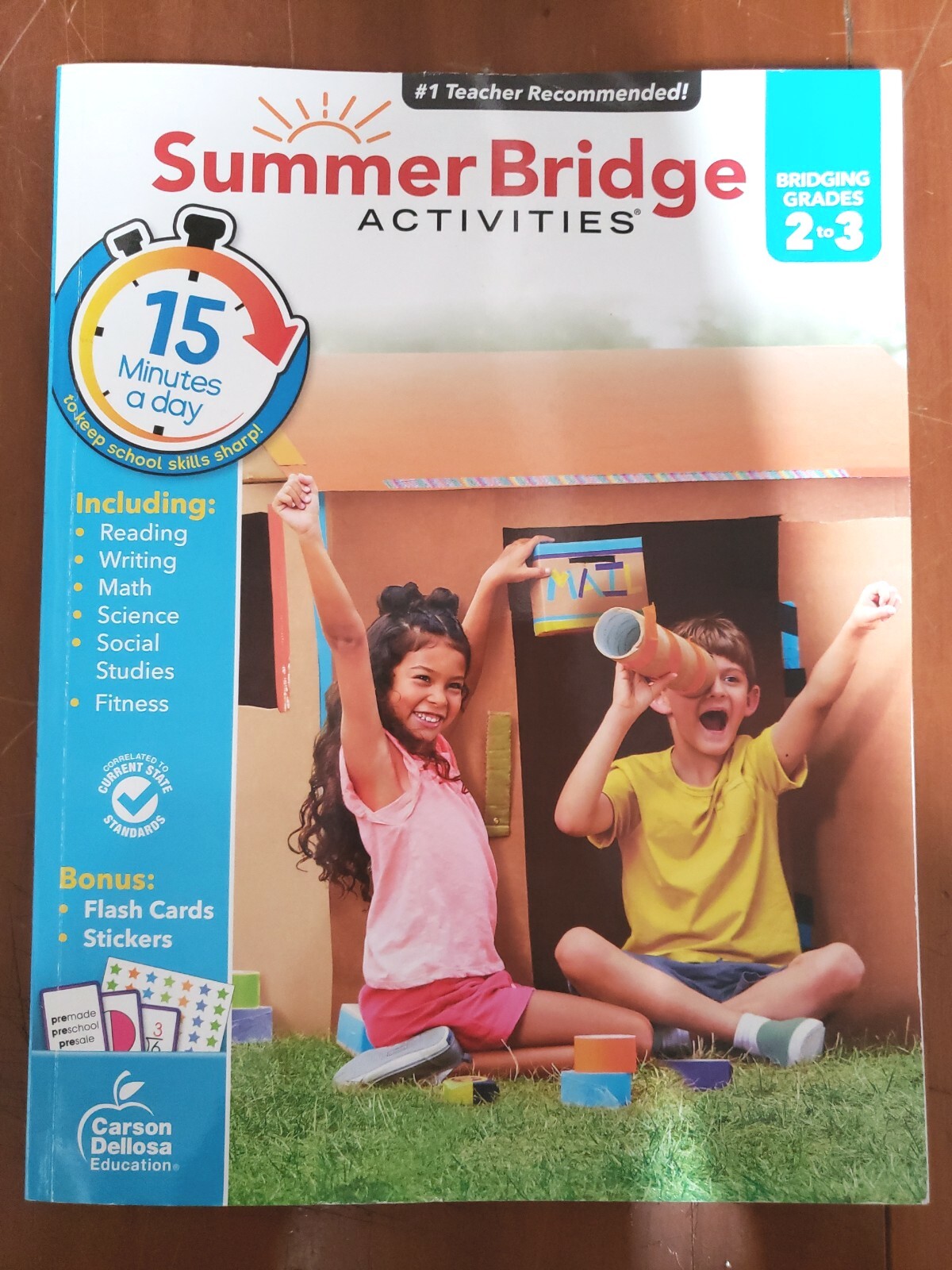 Summer Bridge Activities 2-3 Workbooks, Ages 7-8, All Subjects – NEW