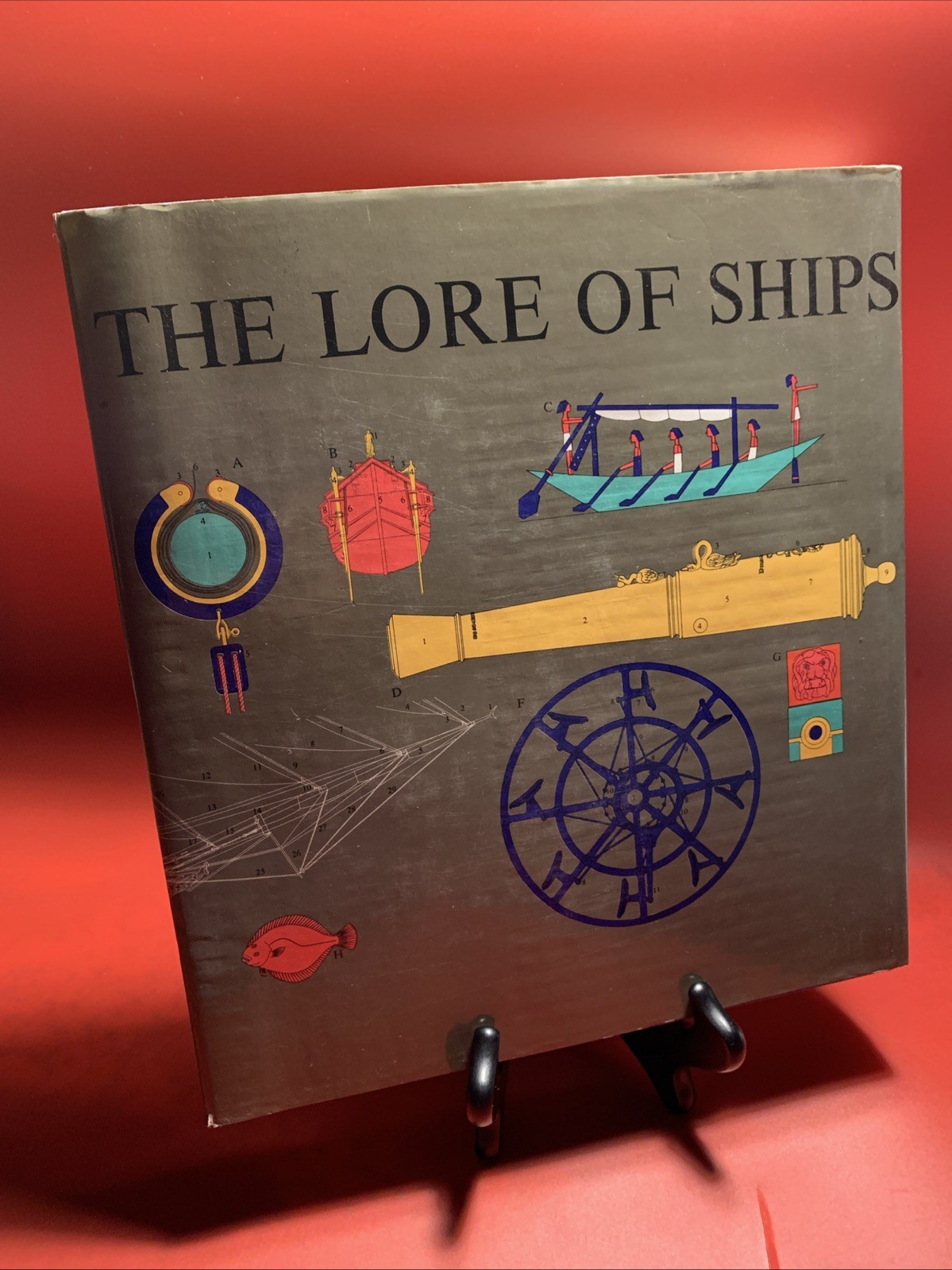 The Lore of Ships by Tre Tryckare 1973 Hardcover w/Dust Jacket