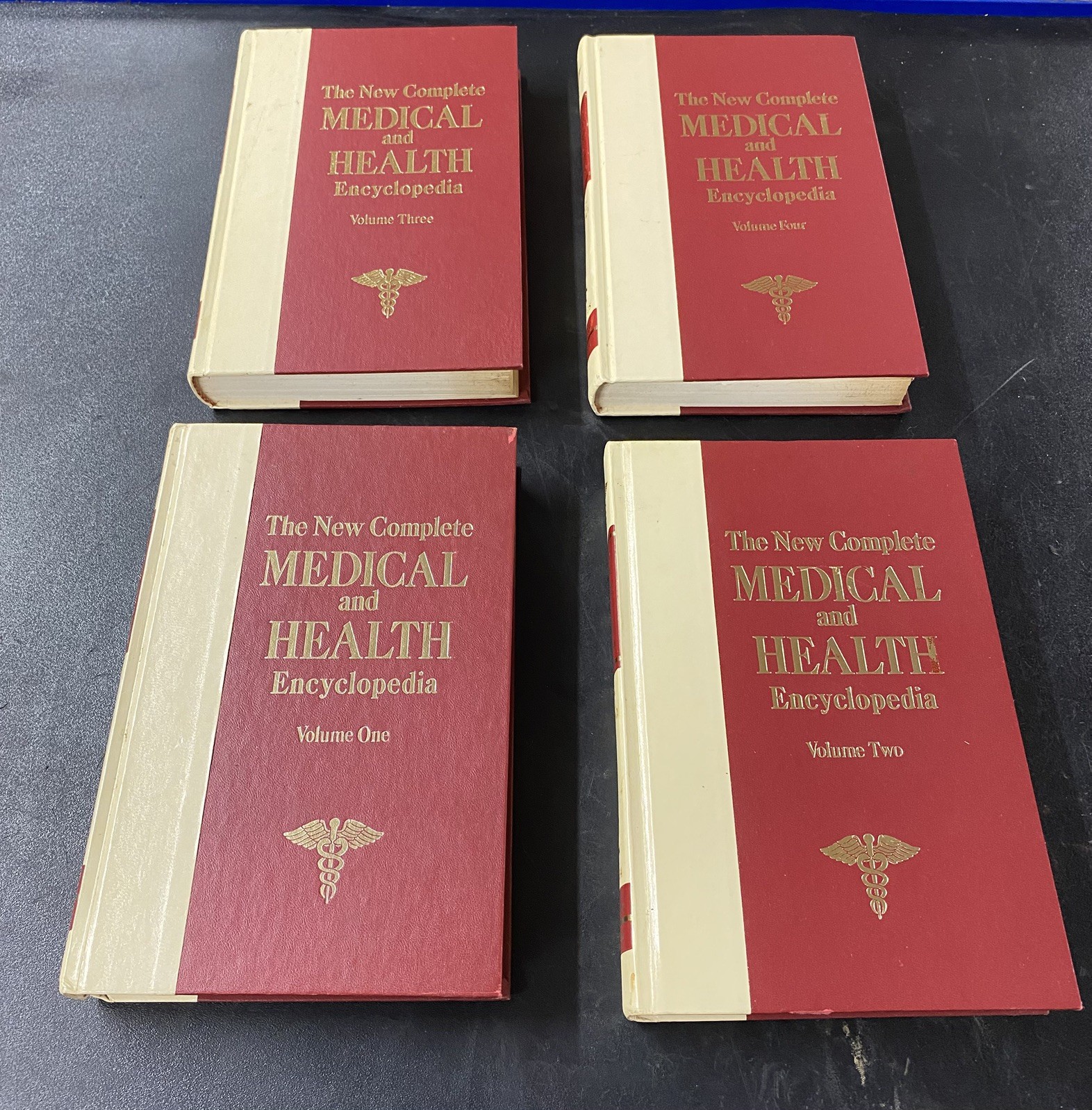 1986 Vintage ~The New Complete Medical and Health Encyclopedia — Four Volume Set
