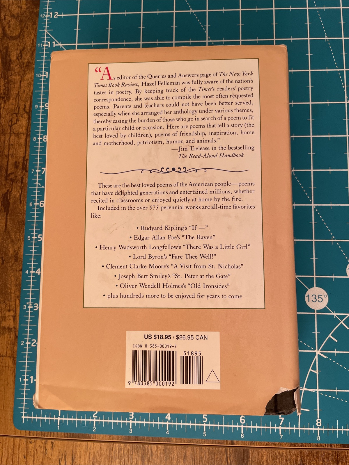Best Loved Poems of American People by Hazel Felleman (1936, Hardcover)
