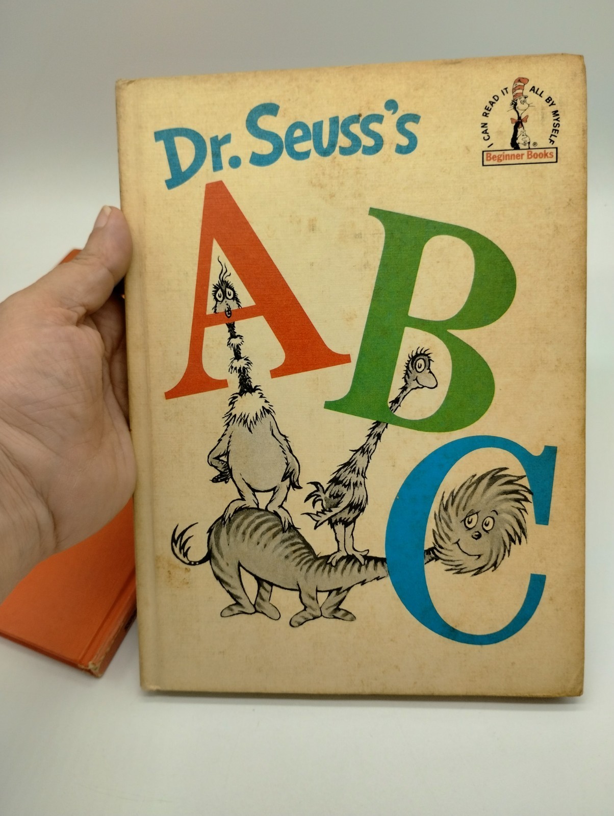 Lot Of 2 Vintage 1960 Dr. Suess Green Eggs & Ham 1963 ABC’s Hardcover Books