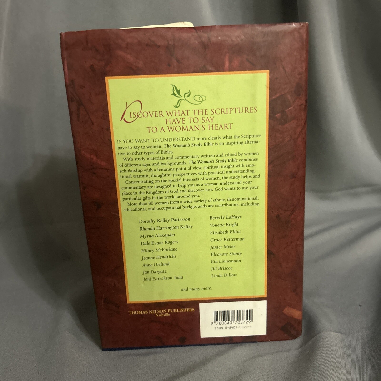 Woman’s Study Bible NKJV Opening the Word of God to Women by Thomas Nelson 922