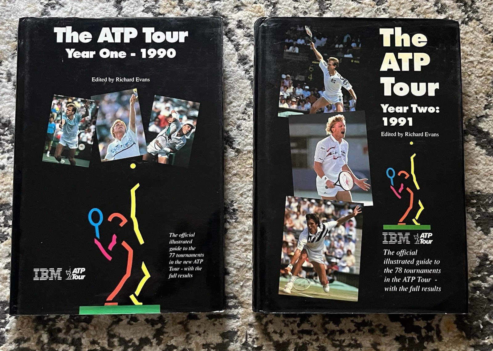 The ATP Tour 1990-1991 Year One And Two, Official Illustrated Guide