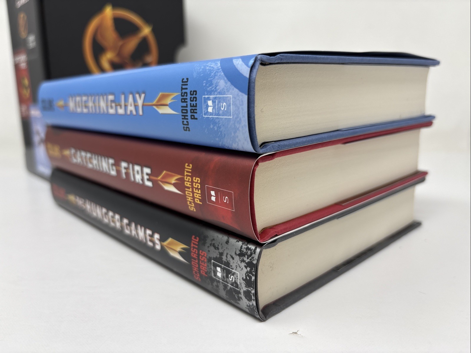 The Hunger Games Trilogy Boxed Set – Hardcover By Suzzanne Collins, 1st Edition