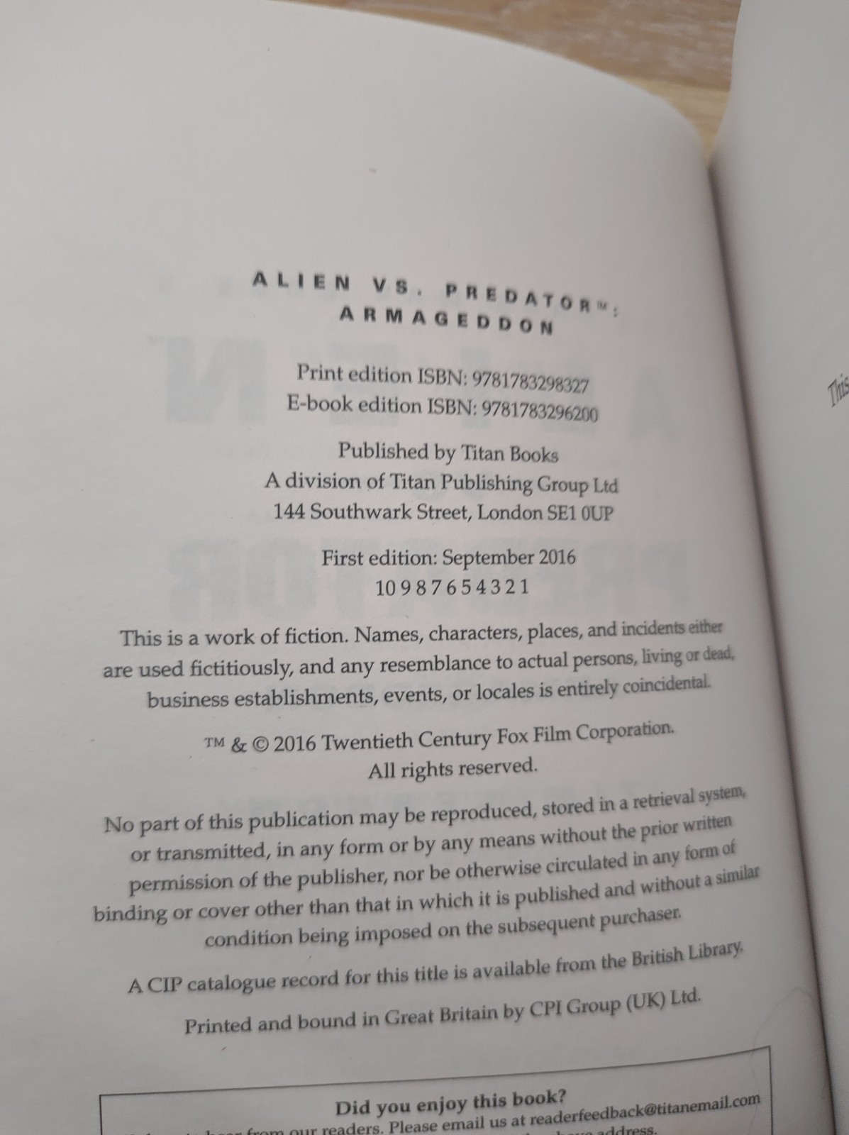The Rage War Book 3 Alien Vs Predator Armageddon Tim Lebbon Titan Books