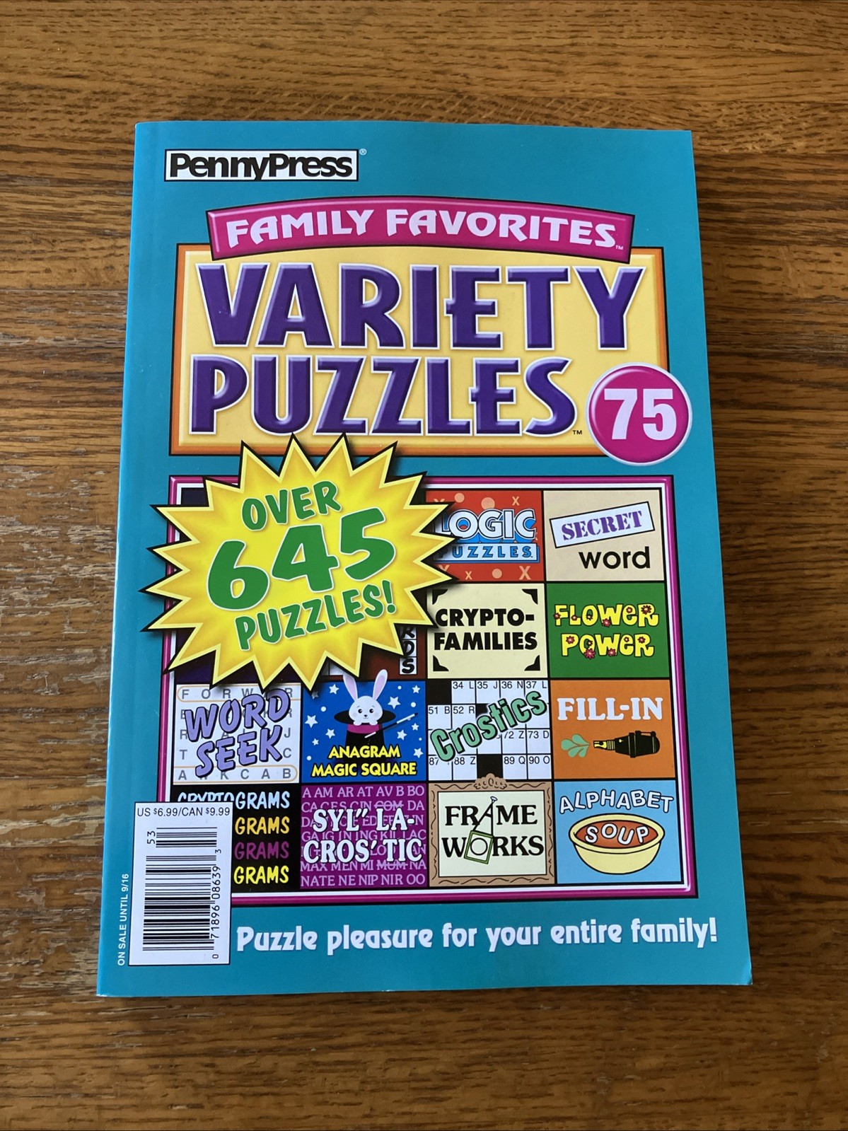 Family Favorites Variety Puzzles #75 Over 645 Puzzles New Free Shipping