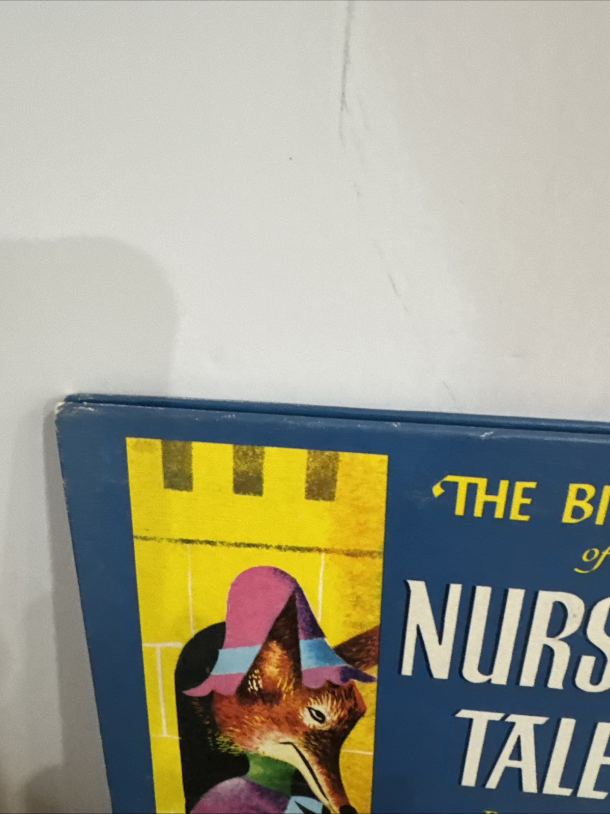 The BIG Book of NURSERY TALES Treaure 1973 hb Evelyn Andreas Leonard Weisgard VG
