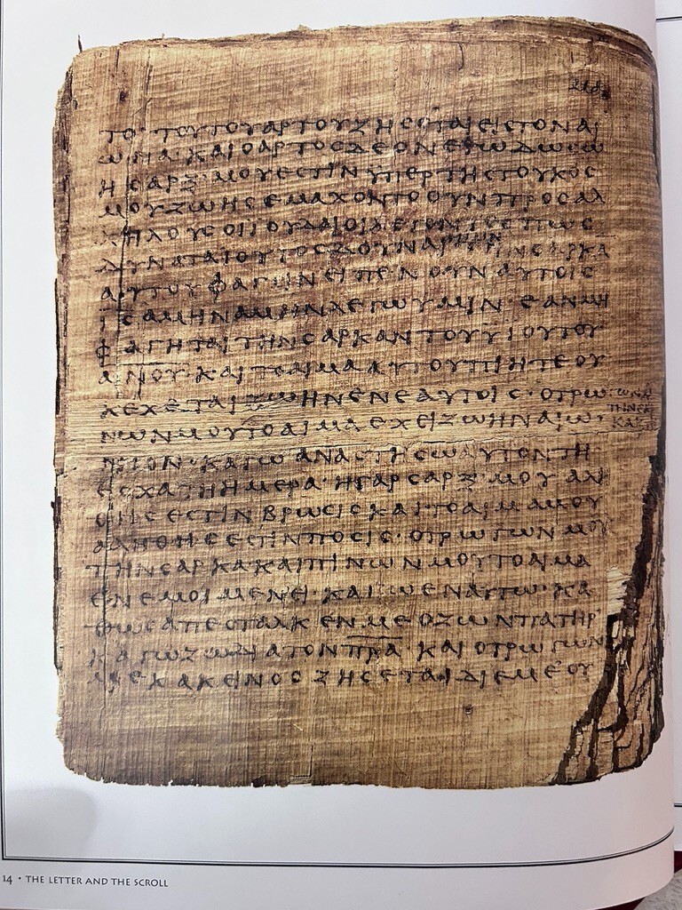 Stephen G. Hyslop, The Letter and The Scroll, by National Geographic Society