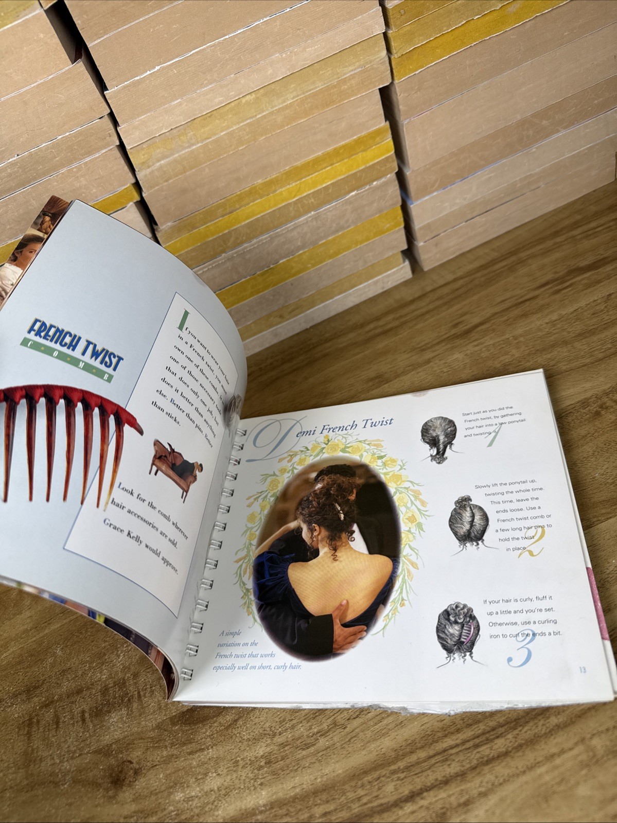 KLUTZ Hair A Book of Braiding and Styles Anne Akers Johnson Vtg Guide How To
