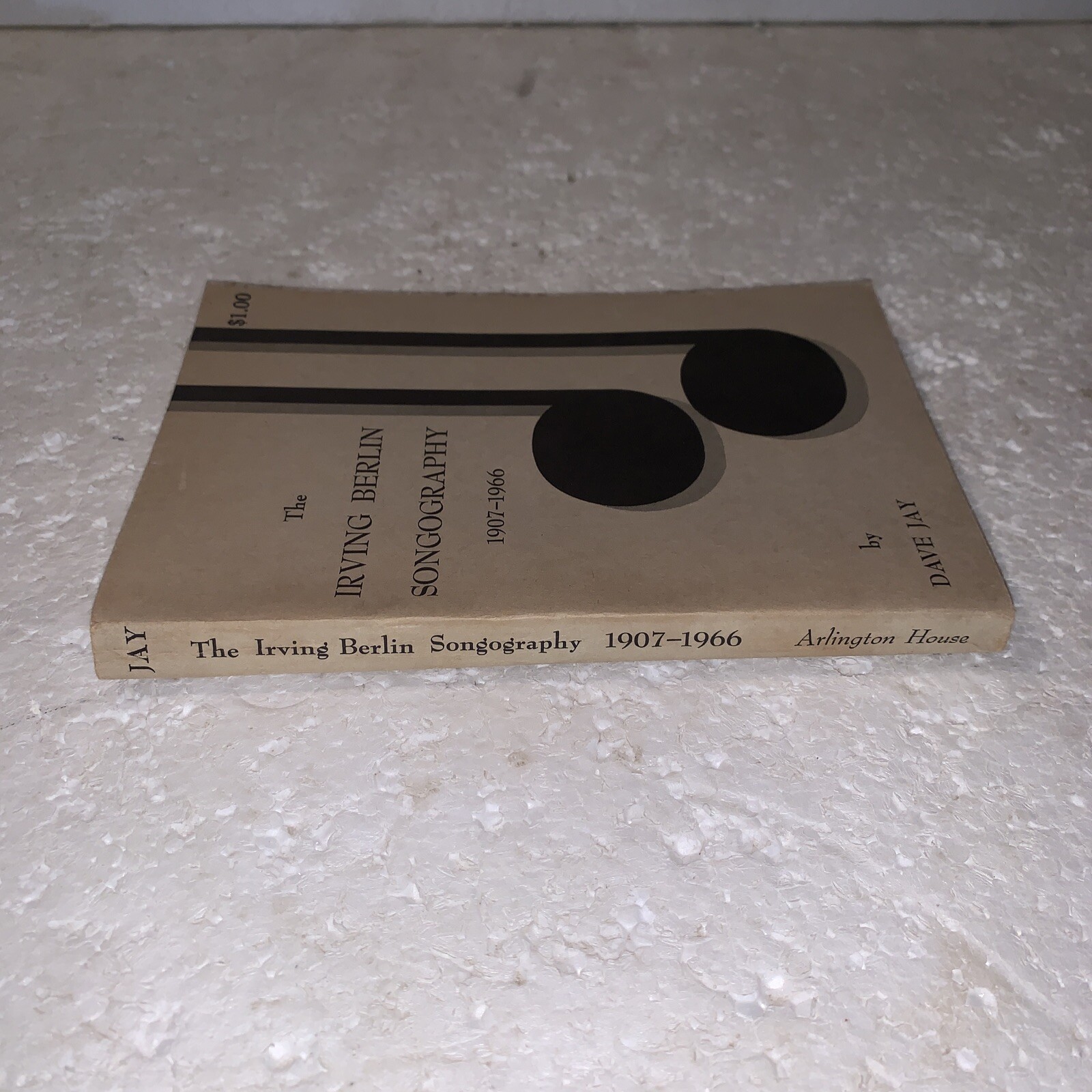THE IRVING BERLIN SONGOGRAPHY 1907-1966 By Dave Jay 1969 Paperback