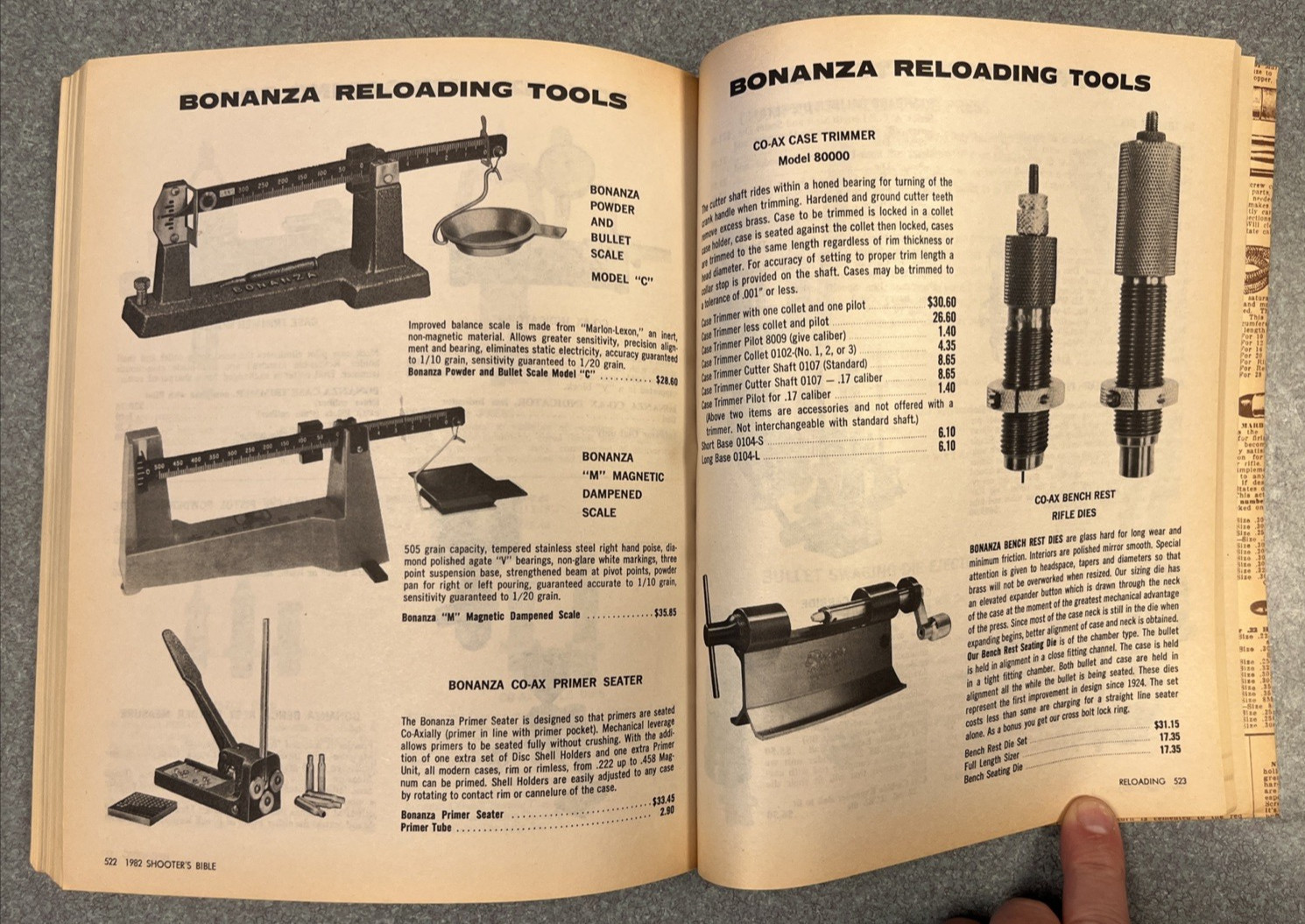 Shooter’s Bible 1982 Edition No. 73, Illustrated Stoeger Arms Co. Firearm Guide