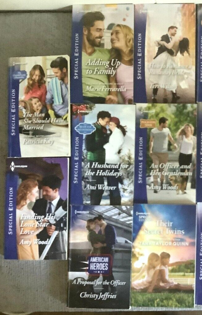Harlequin Special Edition Books Lot of 20 Very Good Condition A4 Good Shape