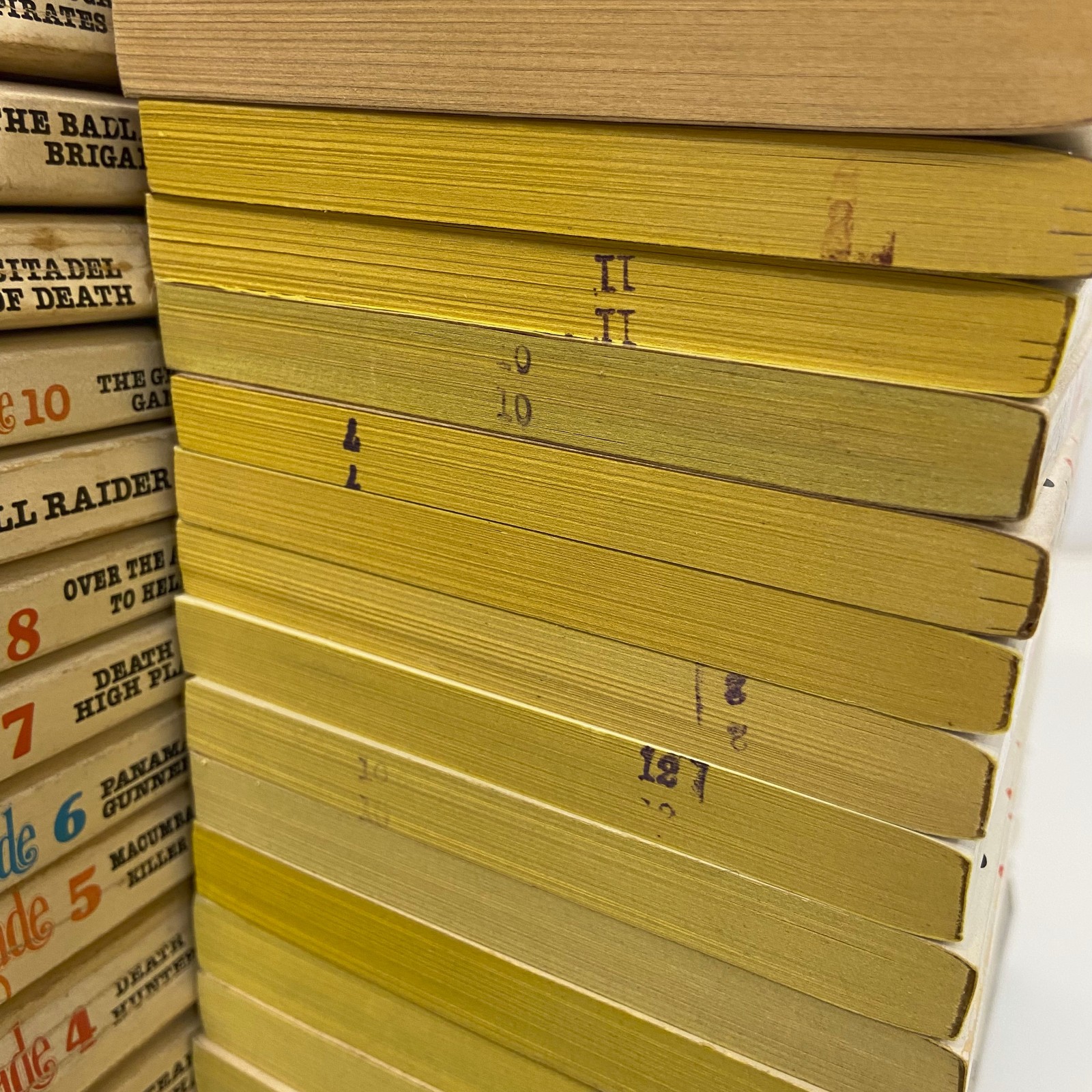32 Ramsay Thorne Renegade Series Vintage Misc Volumes MMPB Western Novels Lot