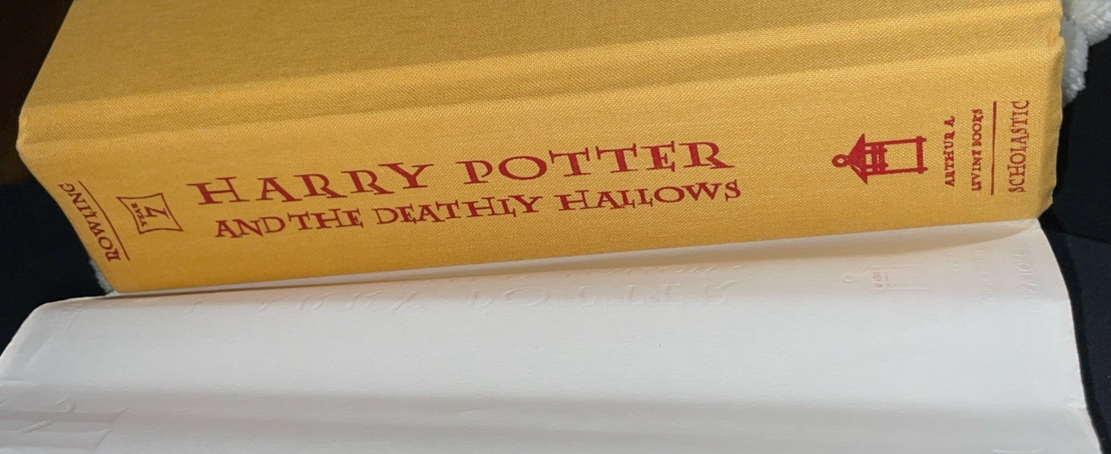 Harry Potter and the Deathly Hallows J.K. Rowling 1st/1st 2007 RARE Page Errors