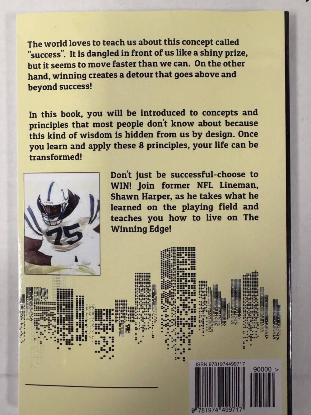 SIGNED! The Winning Edge by Shawn Harper(2018)