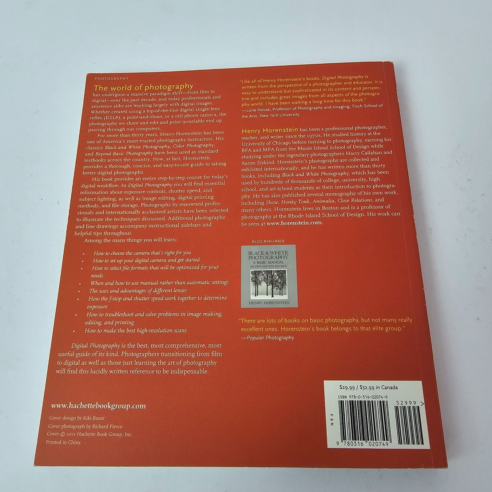 Digital Photography: A Basic Manual by Henry Horenstein
