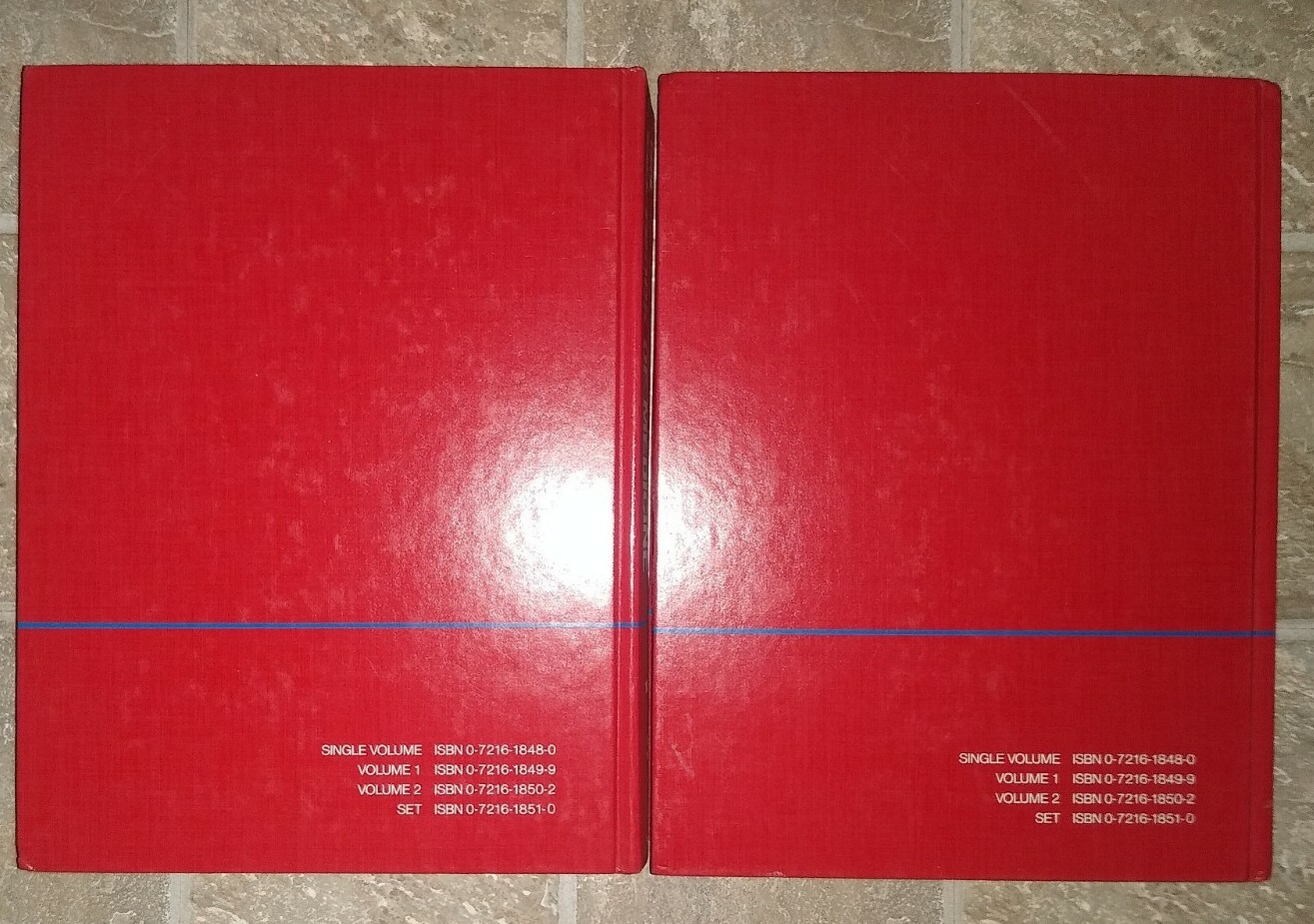 Set of 2 Vintage Cecil Textbook of Medicine Wyngaarden & Smith 18th Edition