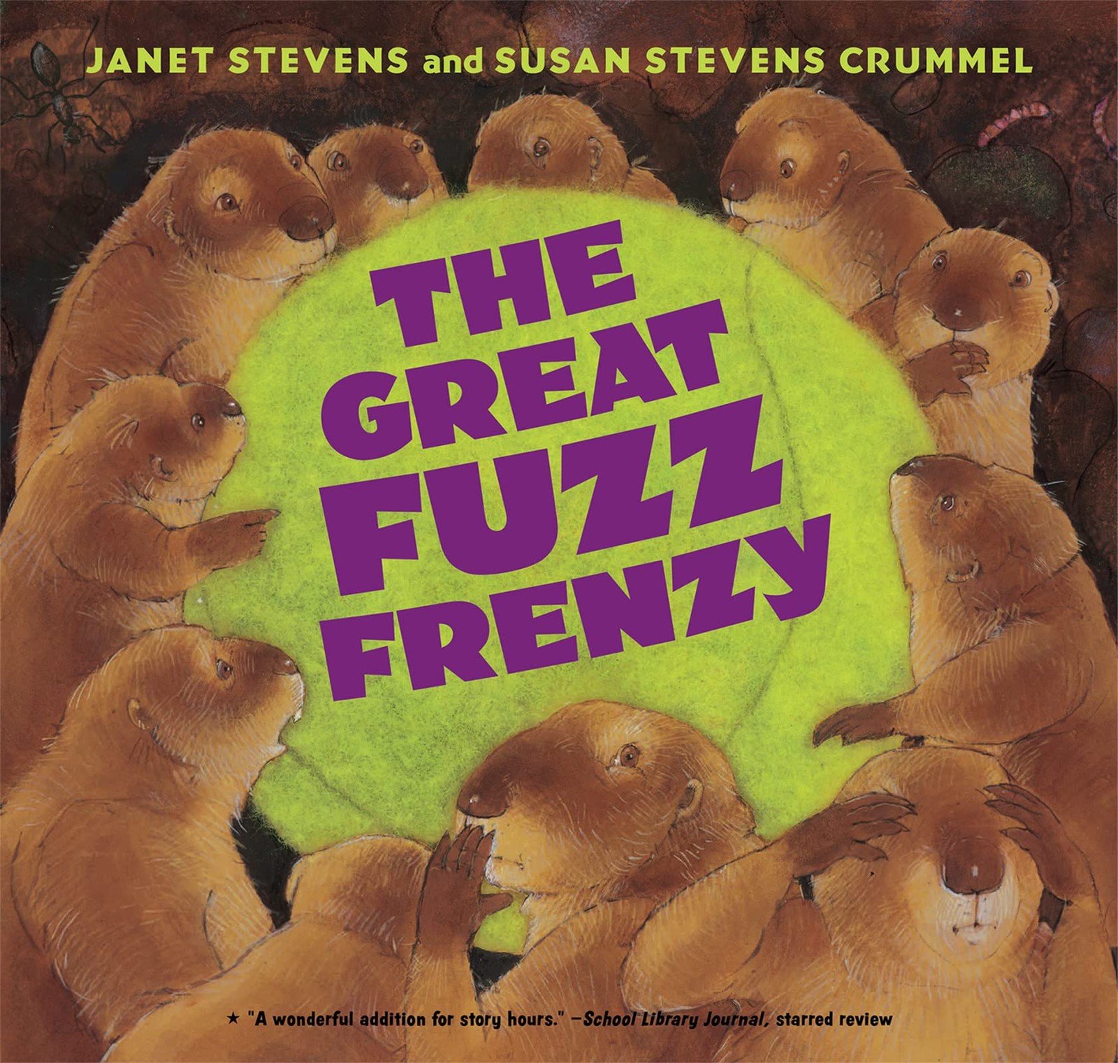 The Great Fuzz Frenzy – Crummel, Susan Stevens|Stevens, Janet – Acceptable -…
