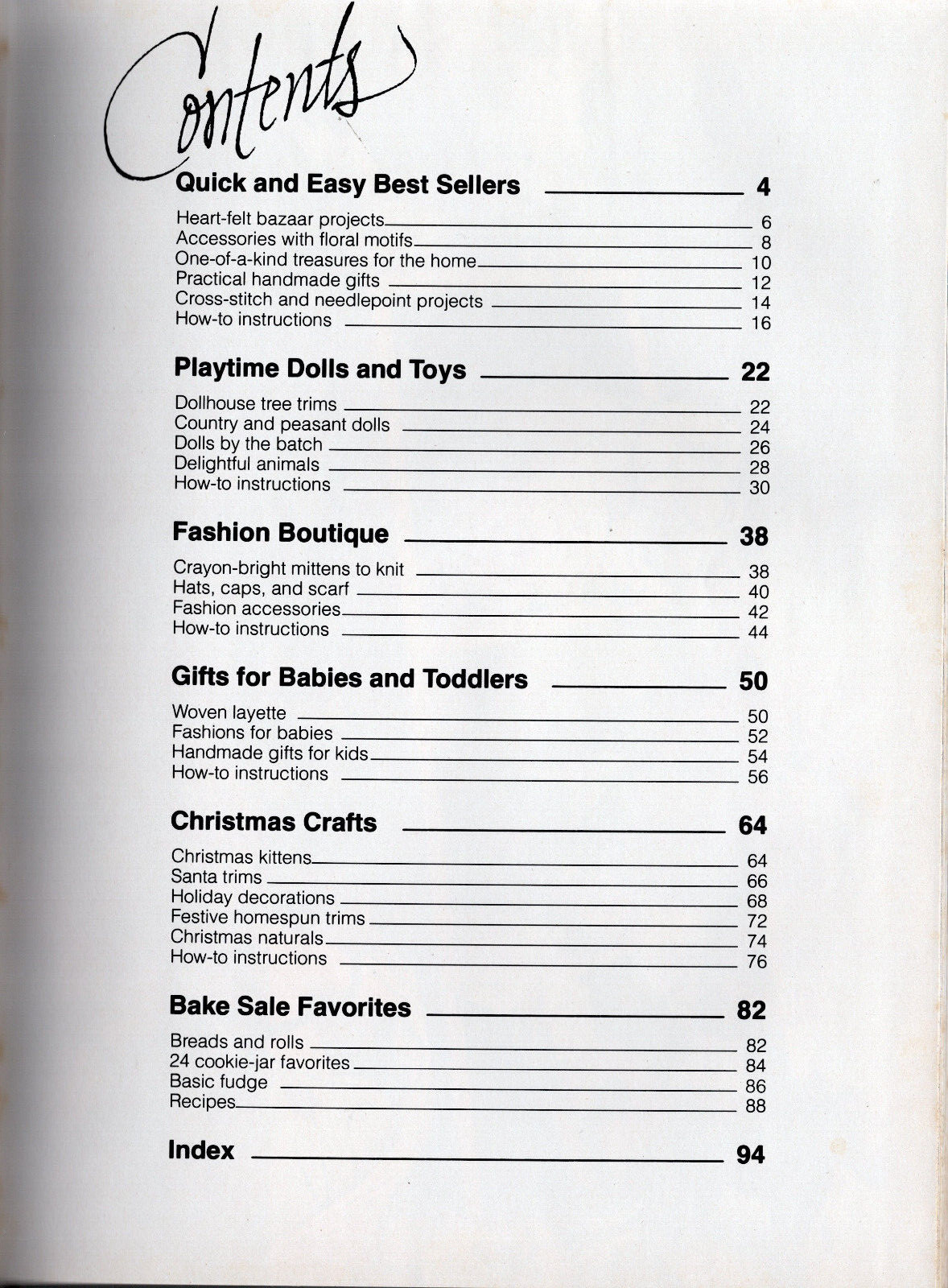 “Easy Bazaar Crafts” ©1981 Meredith Corp Better Homes & Gardens Hardcover