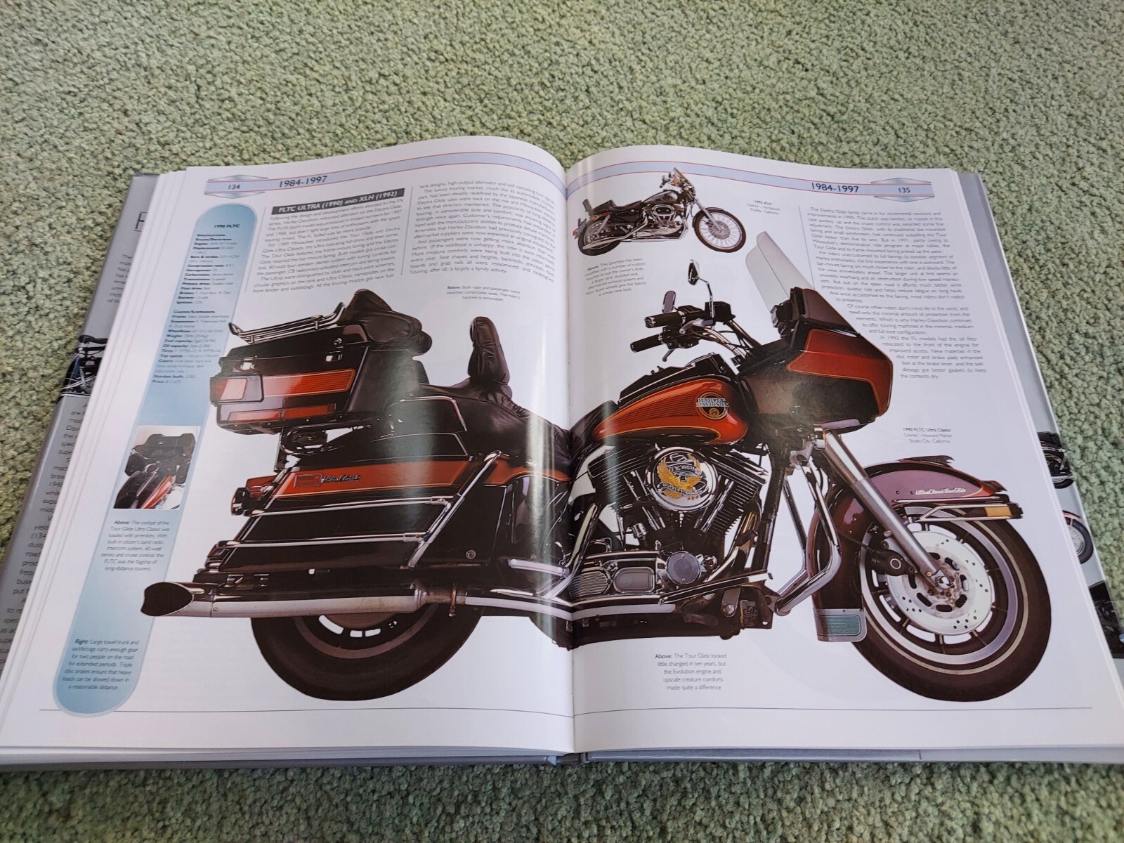 The Complete Harley-Davidson Encyclopedia 1997 Hardcover 159 pages A+++Condition