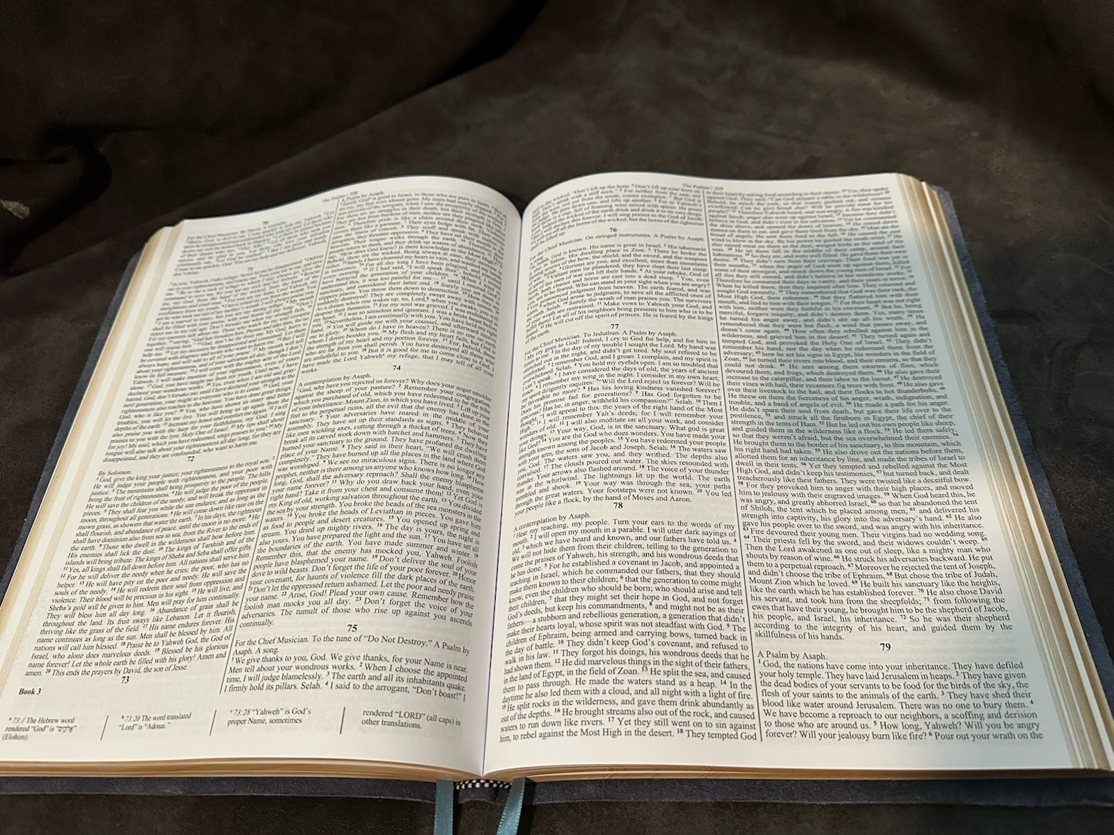 ethiopian bible in english leather Navy Blue Apocrypha Deuterocanonical 88 Books