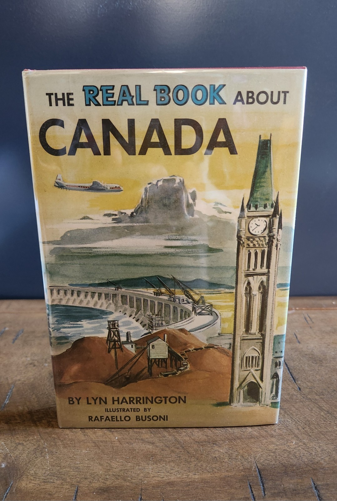 Lot Of 2 Real Books The Real Book About Canada And The Mounties, Hardcover…