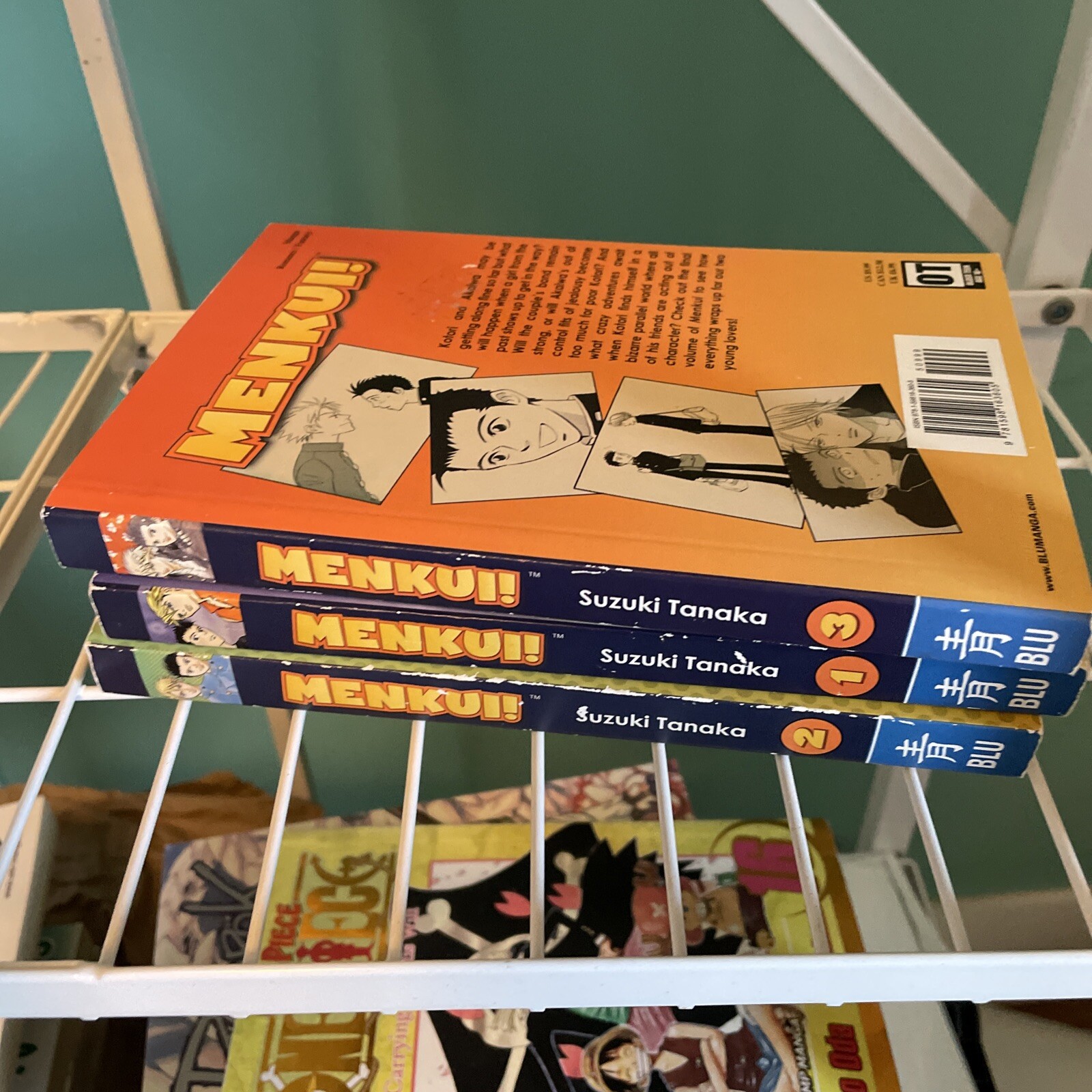 Menkui! by Suzuki Tanaka Lot Of 3 Manga Graphic Novel vol 1-3 English 1st Print