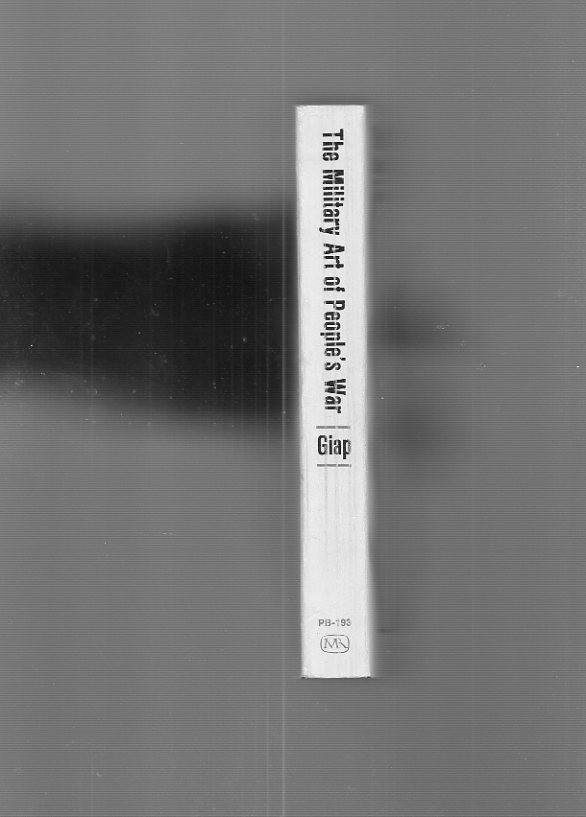 The Military Art Of People’s War General Vo Nguyen Giap Vietnam War Book 1970