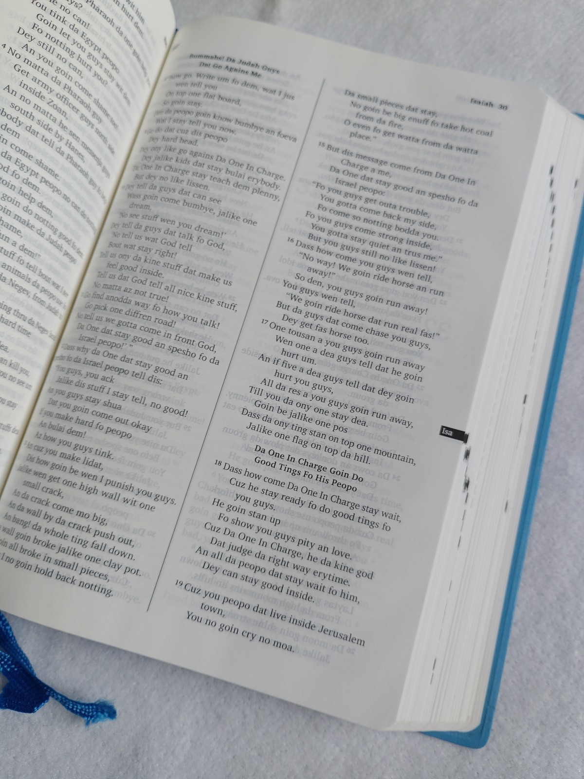 Da Good and Spesho Book Hawaii Pidgin Bible (Revised) Soft Cover Book