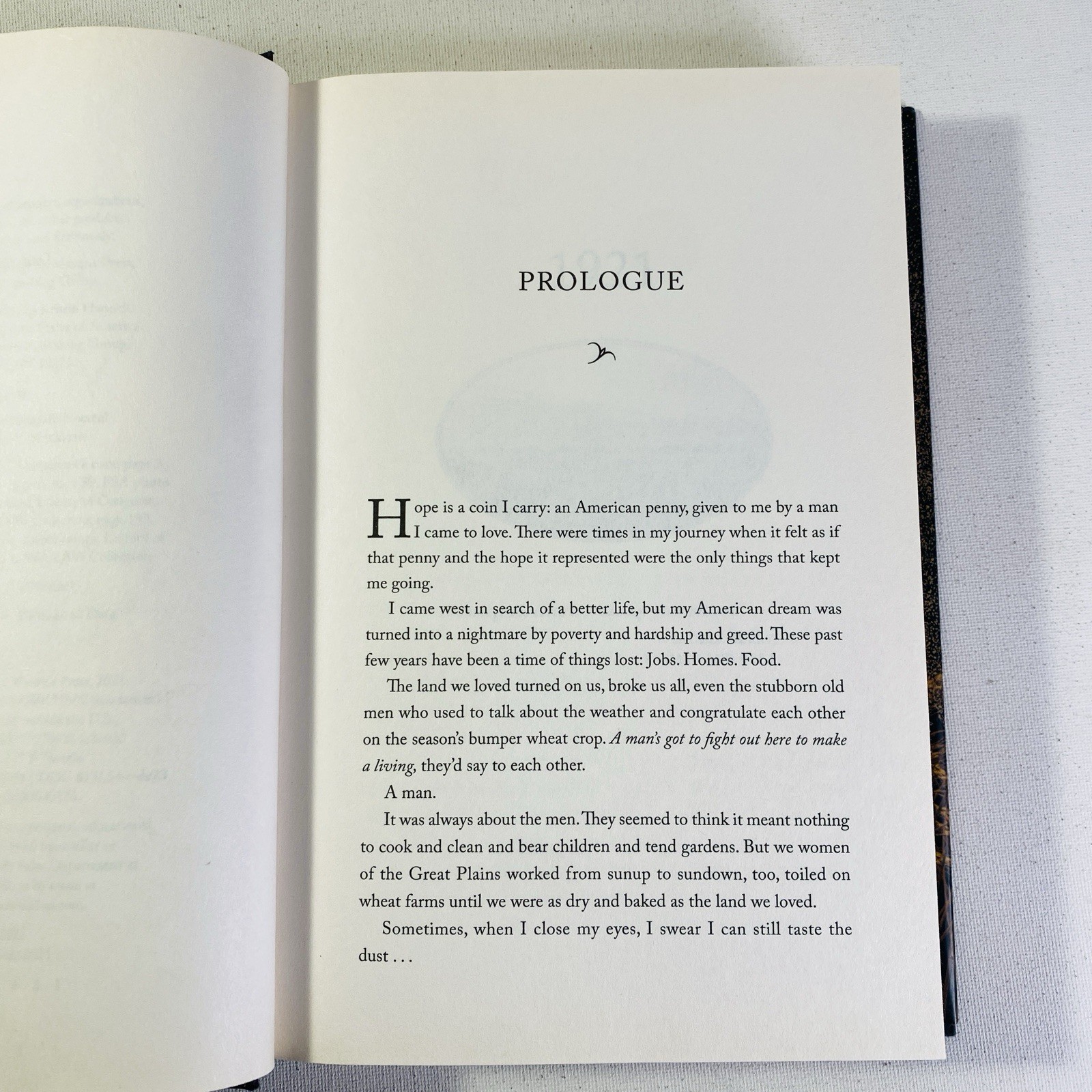 The Four Winds by Kristin Hannah (2021, Hardcover)
