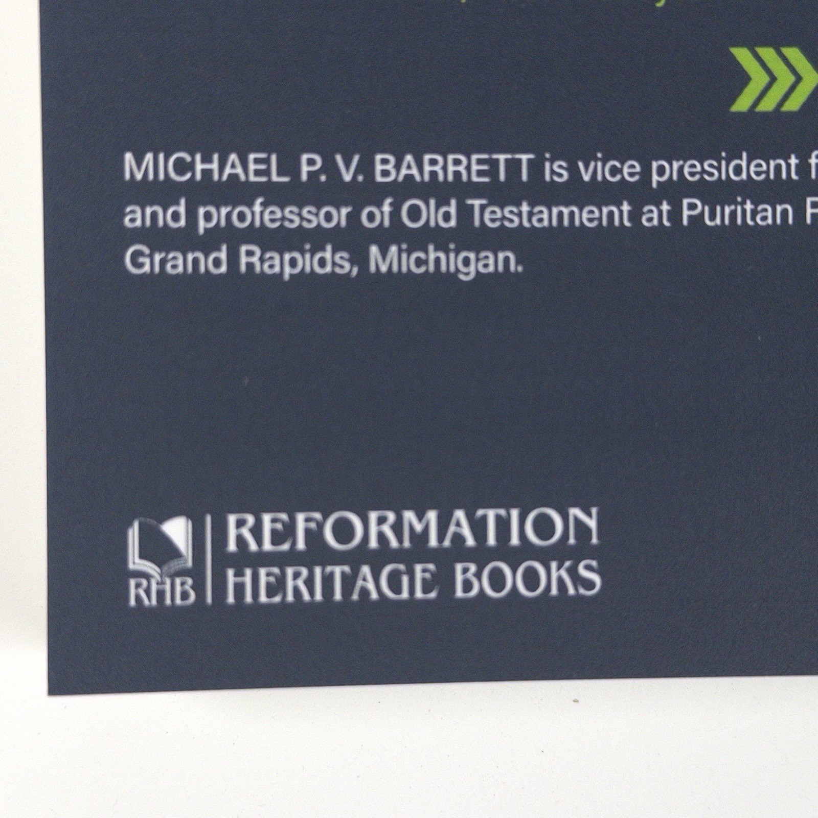 Michael Barrett The Gospel of Exodus Misery Deliverance Gratitude PB NEW
