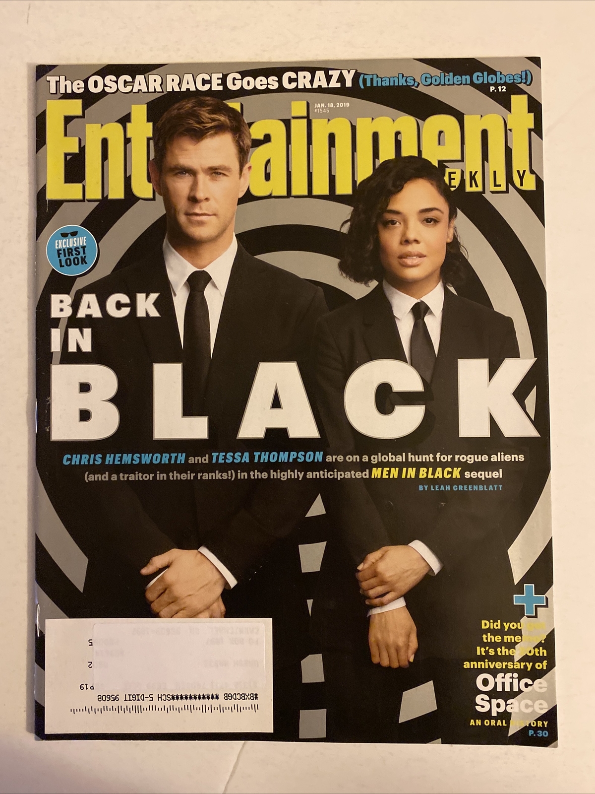 2019 January 18th Entertainment Weekly Magazine, Back In Black 60 PAGES FREESHIP