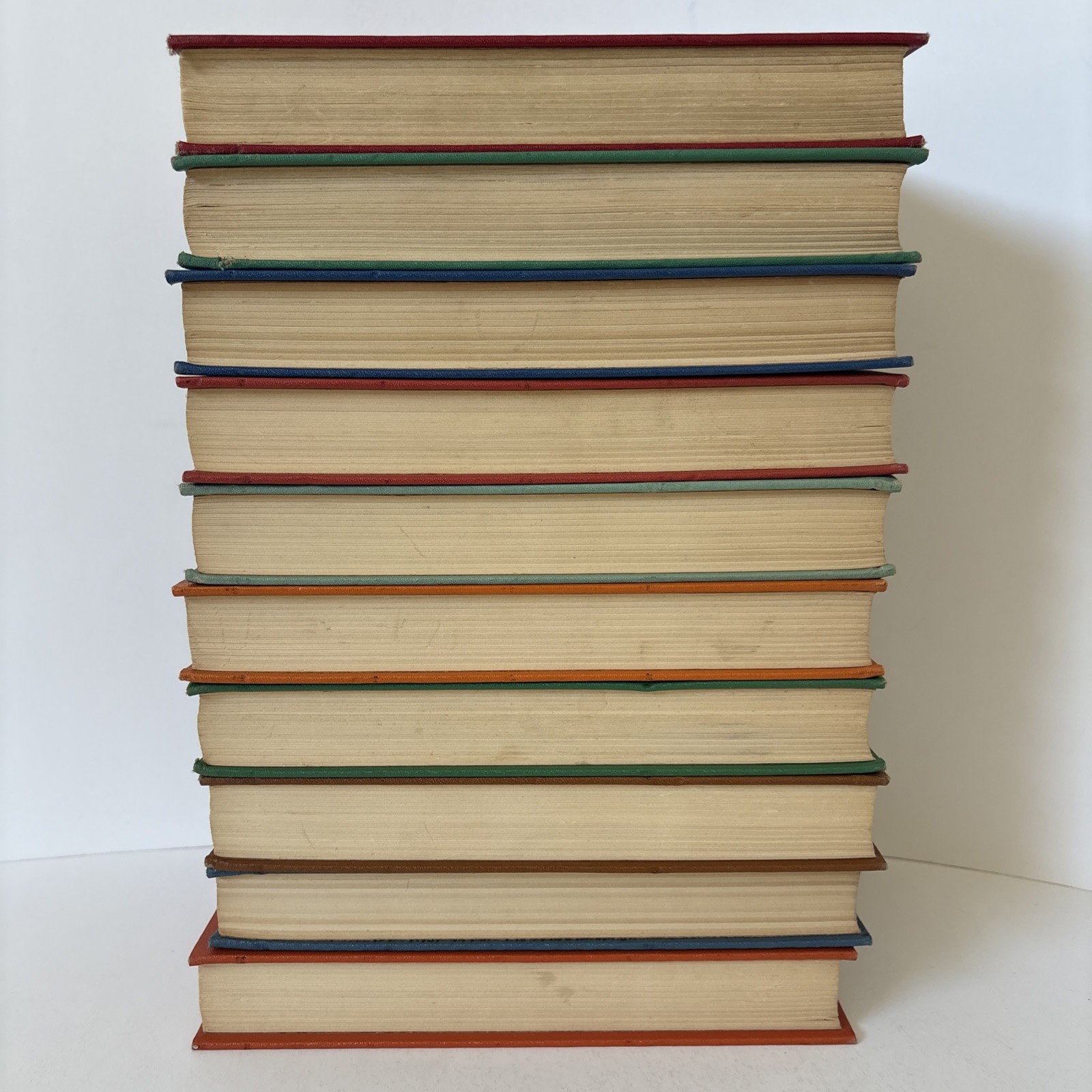 The Junior Classics VTG 1956 Complete Set Popular Edition Collier Vol. 1-10