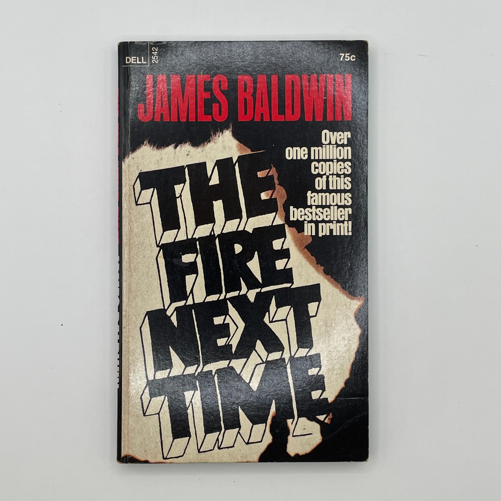 James Baldwin Fire Next Time 1970 Dell Paperback Harlem Black Man America
