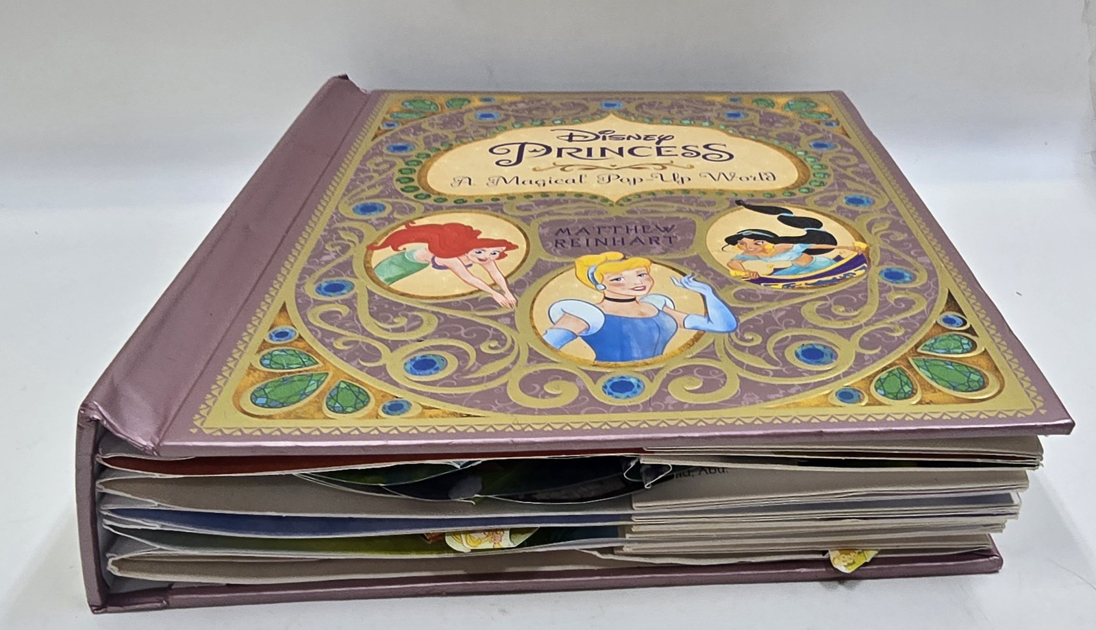 Disney Princess A Magical Pop-Up World Matthew Reinhart Hardcover Pop-Up Book