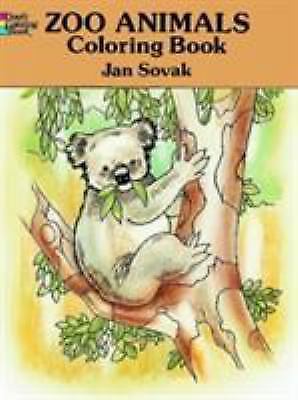 Zoo Animals Coloring Book by Sovak, Jan