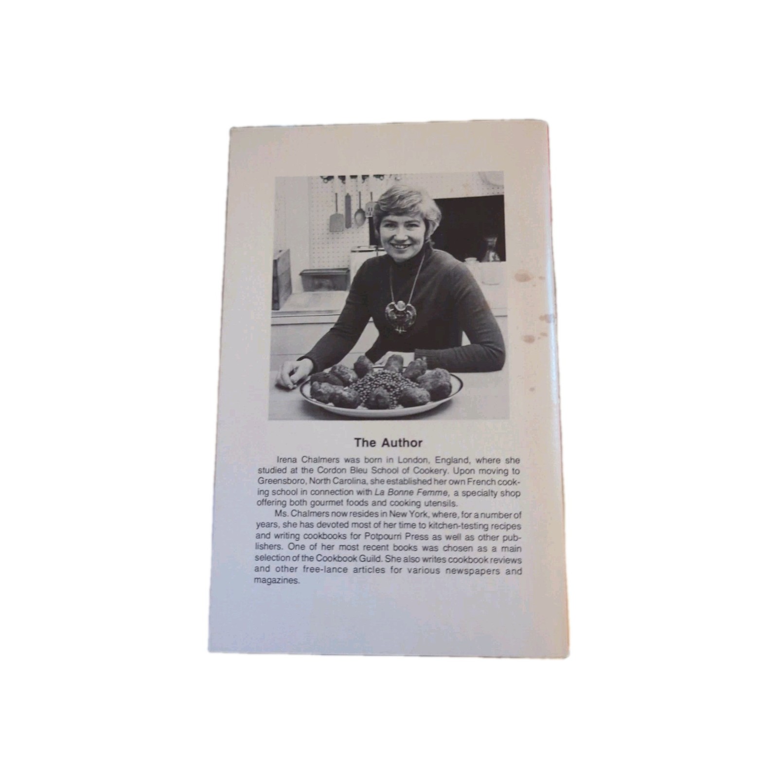 Chinese Cookery by Irena Chalmers & Susan Wright, Illustrated, 1973