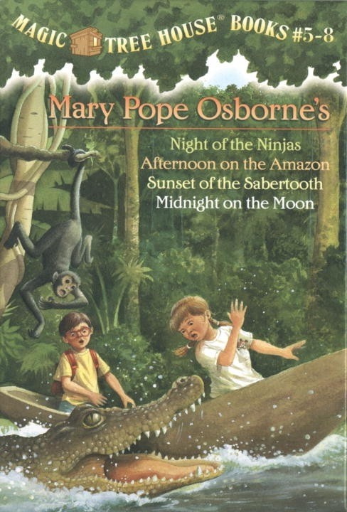 NEW BOOK Magic Tree House Volumes 5-8 Boxed Set by Osborne, Mary Pope (2014)