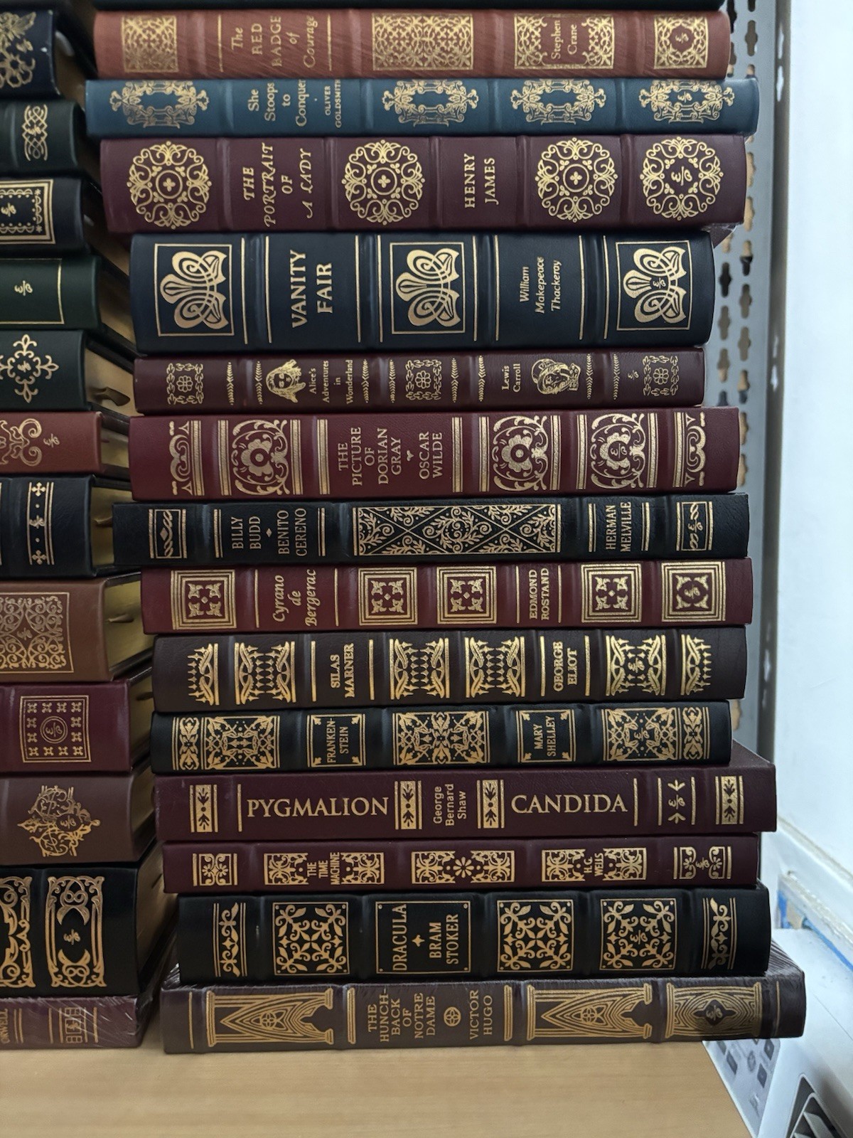 Lot 125 Easton Press 100 Greatest Books Ever Written Complete Set ALL 25 EXTRAS!