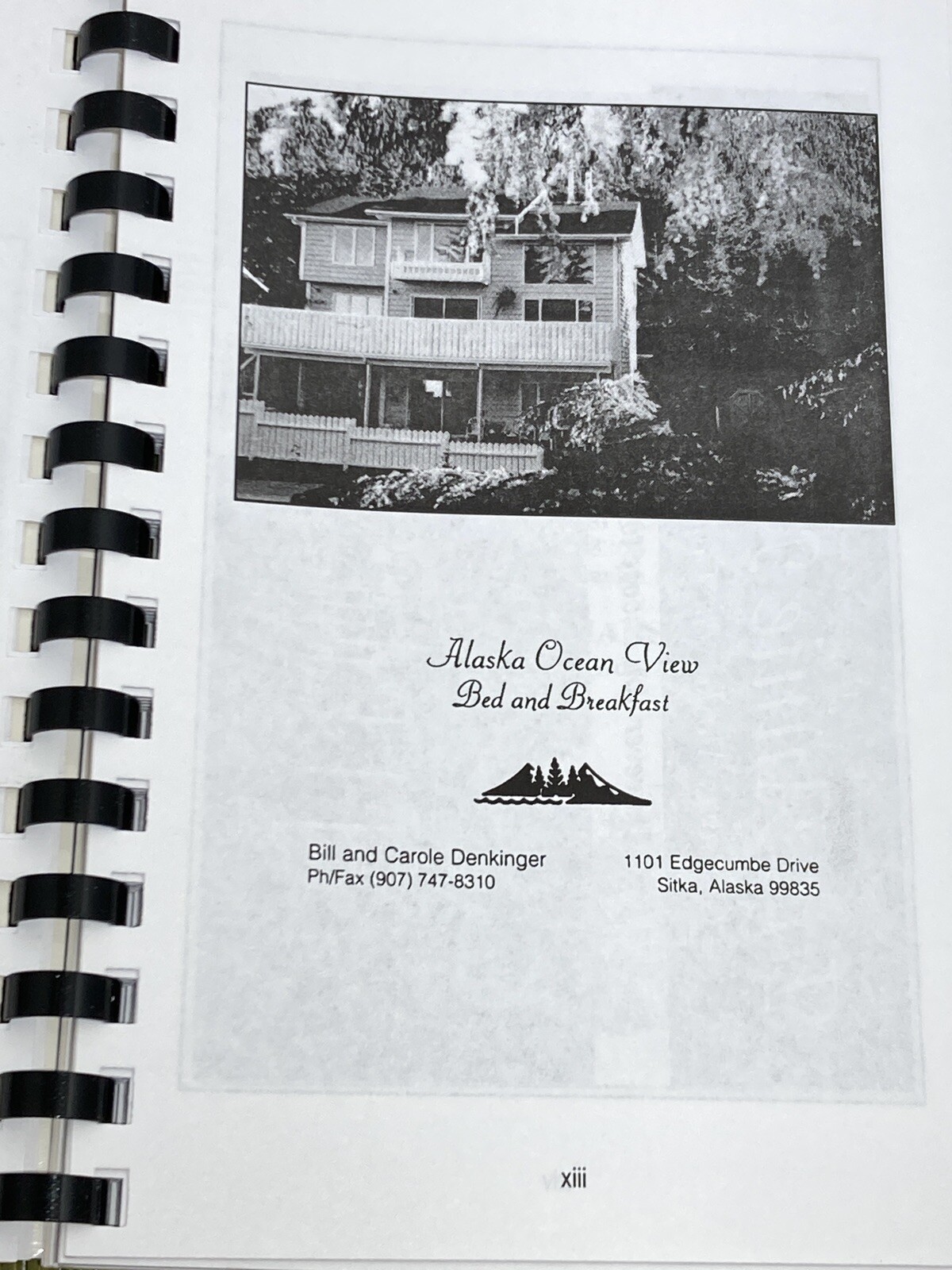 VTG Favorite Bed & Breakfast Recipes Southeast Alaska INNside Passage Chapter 98