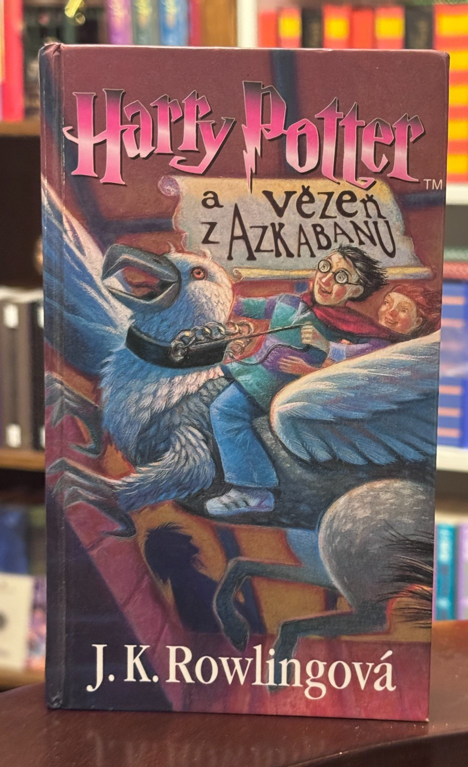 Czech Translation, Harry Potter and the Prisoner of Azkaban, HC, JK Rowling