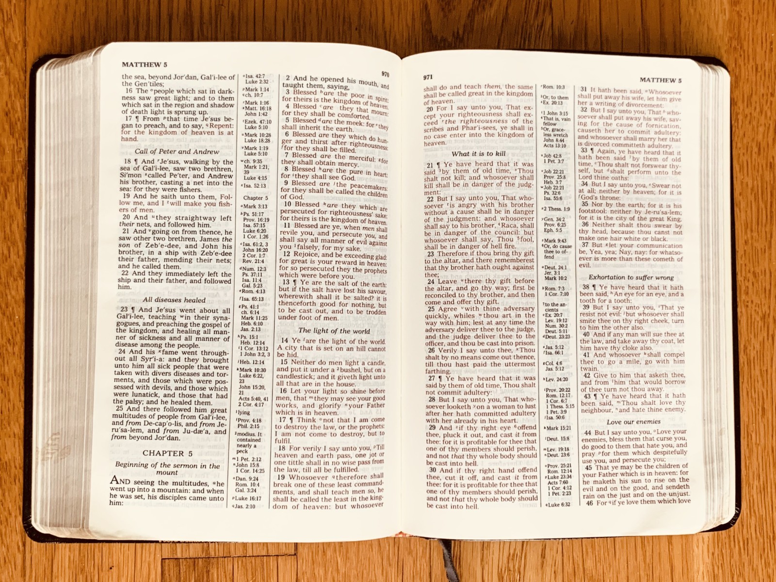 Holy Bible – KJV – Crown Reference Edition – Feora Bonded Leather – Holman 1985